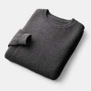 Uld quiltet sweater - Bertram