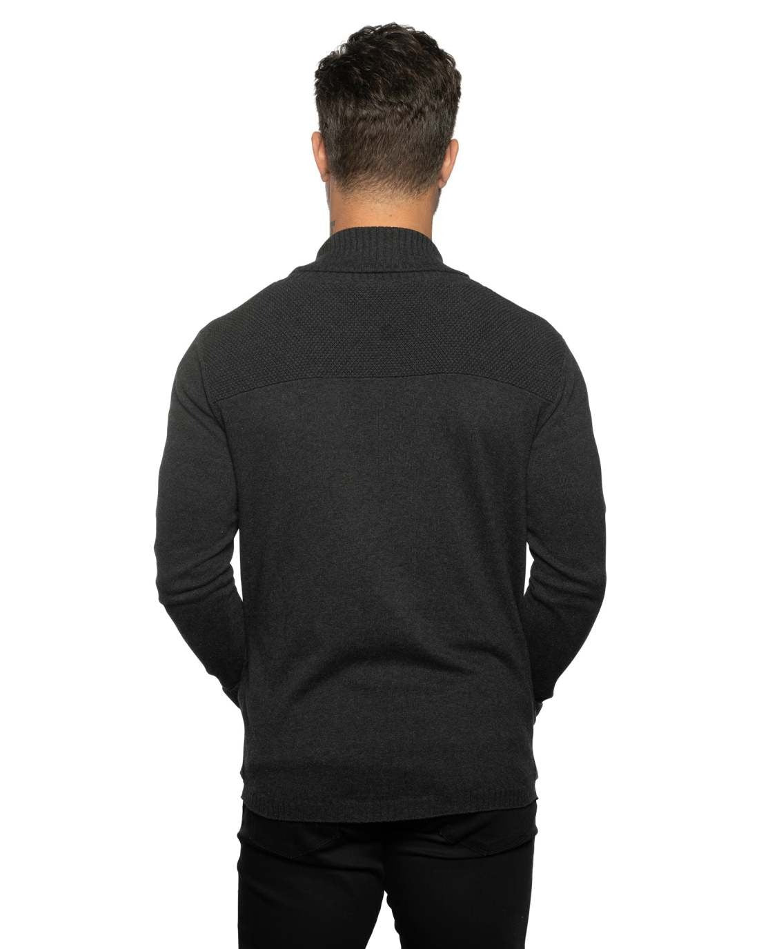 Slim Fit cardigan til mænd - Francisco