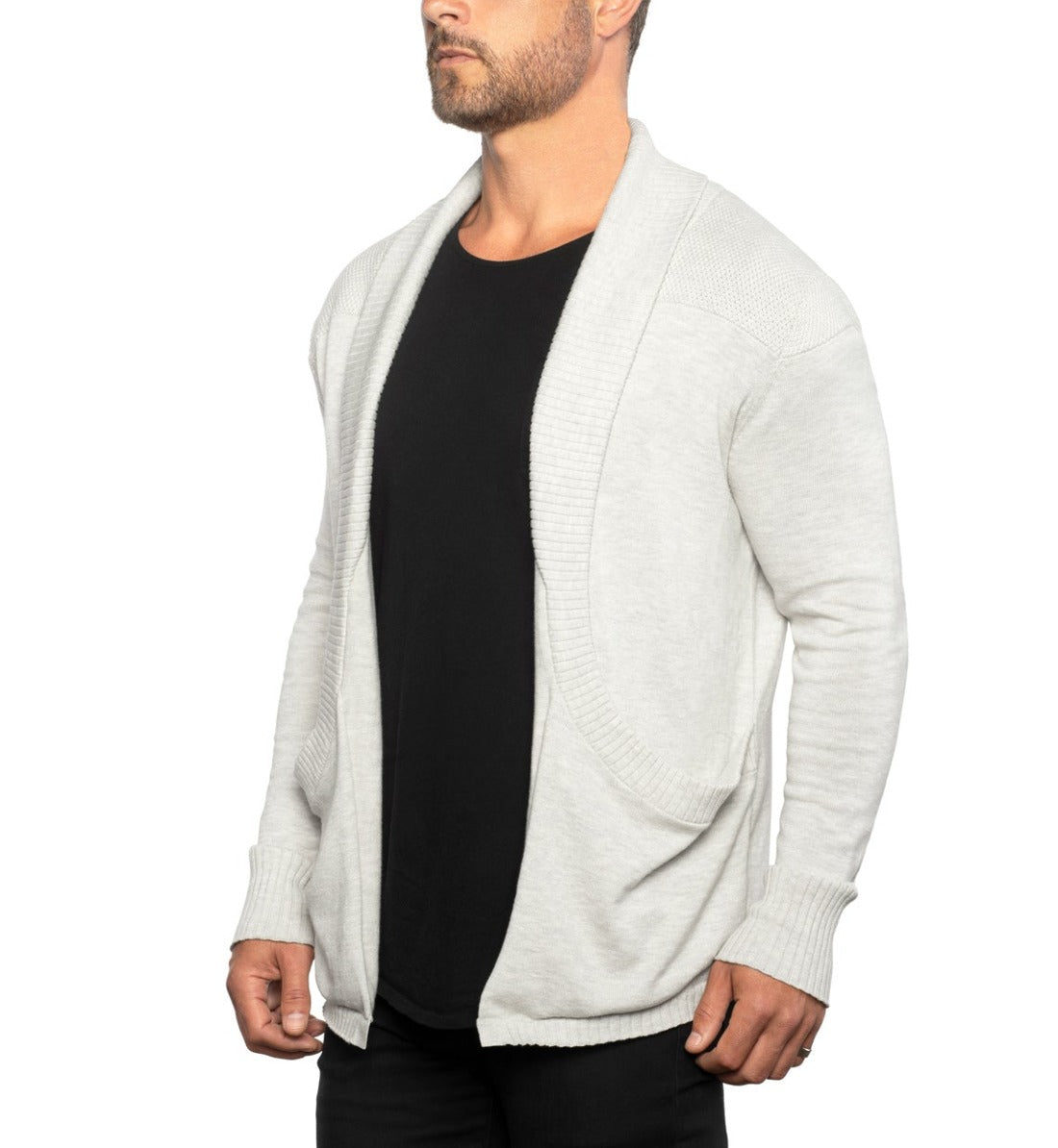 Slim Fit cardigan til mænd - Francisco