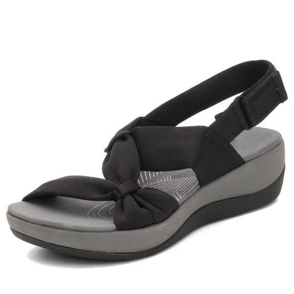 Kara - Sporty Chic, Feminin sandaler med to rem