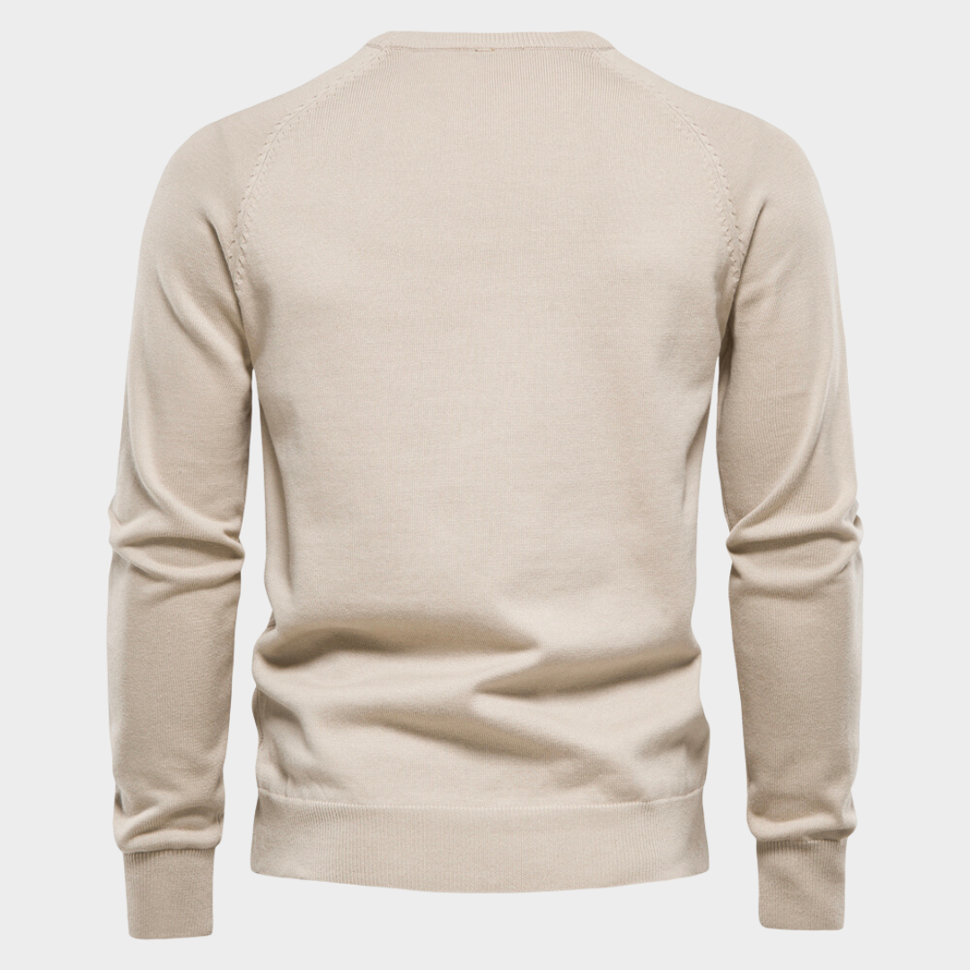 Quilted Crewneck Herretrøjer - Ethan