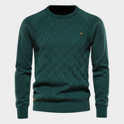 Quilted Crewneck Herretrøjer - Ethan