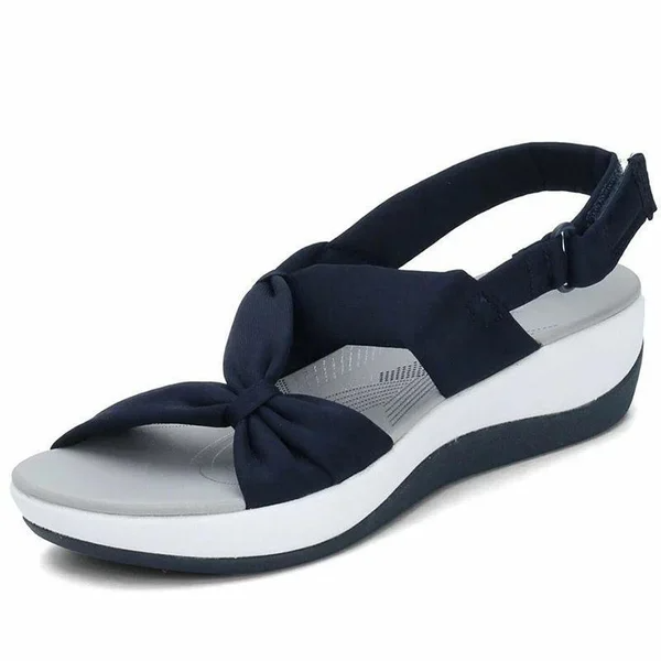 Kara - Sporty Chic, Feminin sandaler med to rem