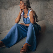 Zarena | Denim-overalls