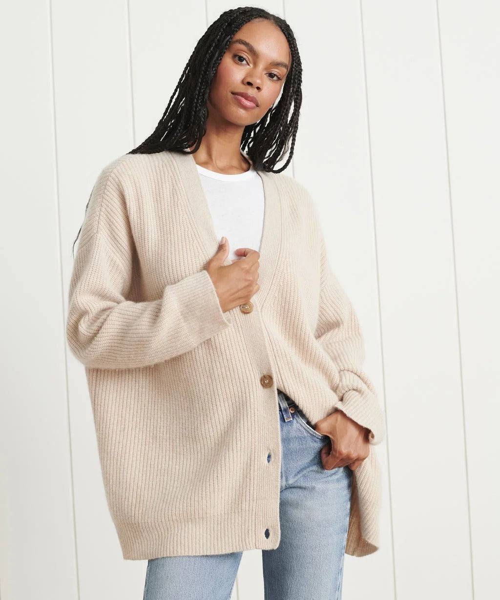 Cashmere Cocoon Cardigan - Cheryl