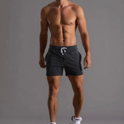 Ever - Stribede Core Jogger Shorts