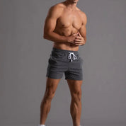 Ever - Stribede Core Jogger Shorts