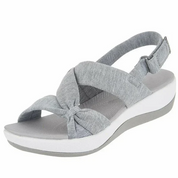 Kara - Sporty Chic, Feminin sandaler med to rem