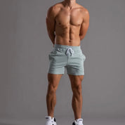 Ever - Stribede Core Jogger Shorts