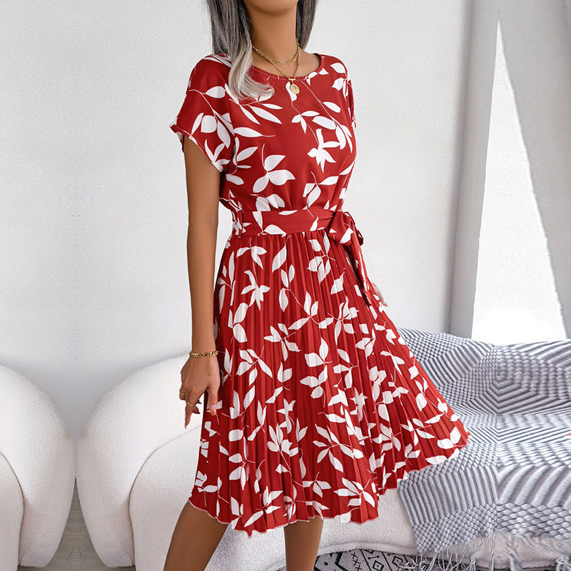 AGaIFicusrong-Fashion-Floral-Pleated-A-Line-Long-Dress-Women-Spring-Summer-Short-Sleeve-High-Waist-Chic.jpg