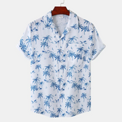 Hawaii Surf Floral Blouse til mænd