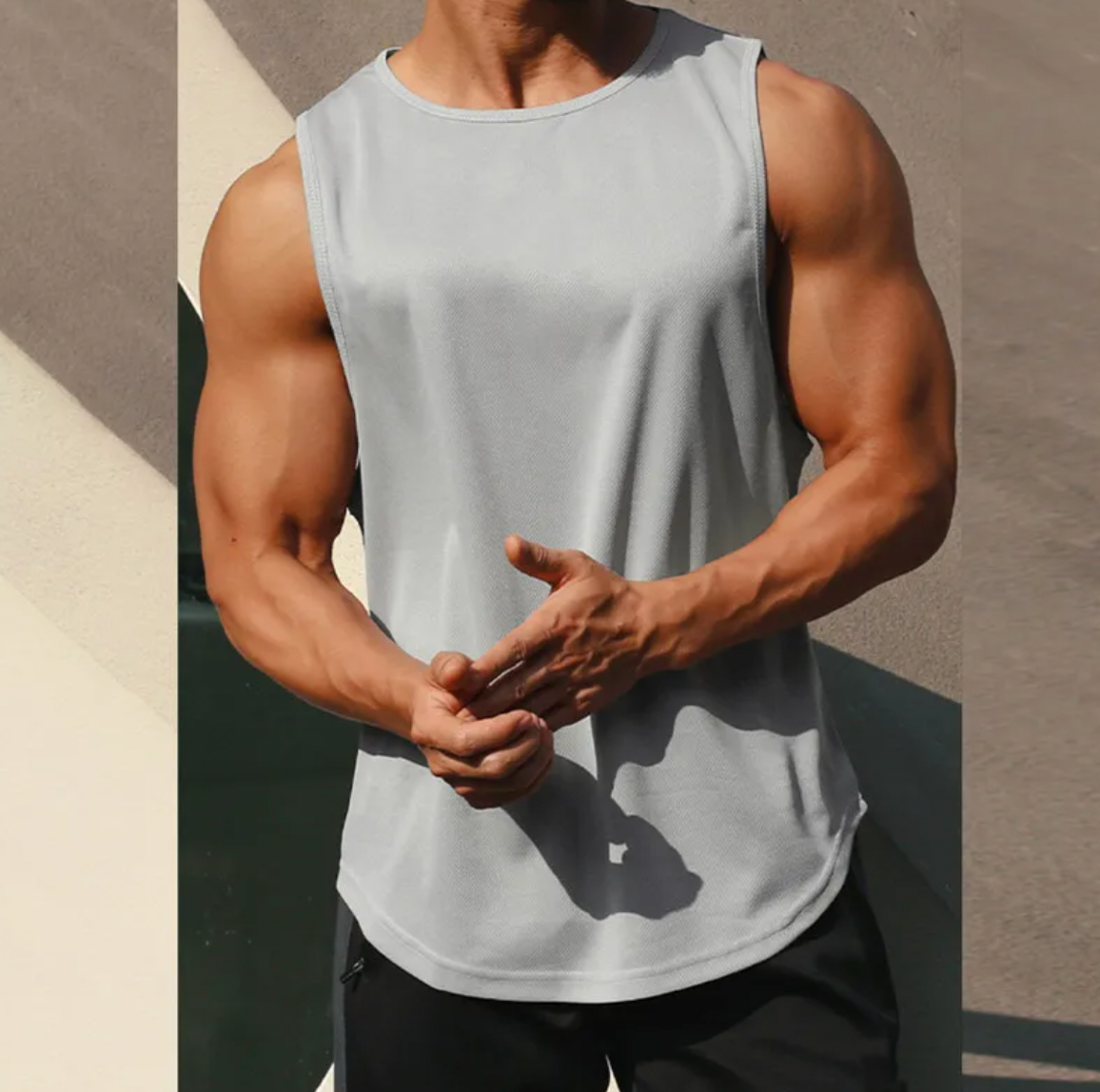 Stilfuld gym tanktop - Salvador