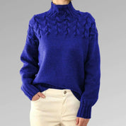 Susan - Elegant sweater med rullekrave