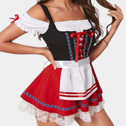 Oktoberfest Dirndl-kjole til kvinder - Clarins