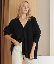 Cashmere cocoon cardigan - Marian