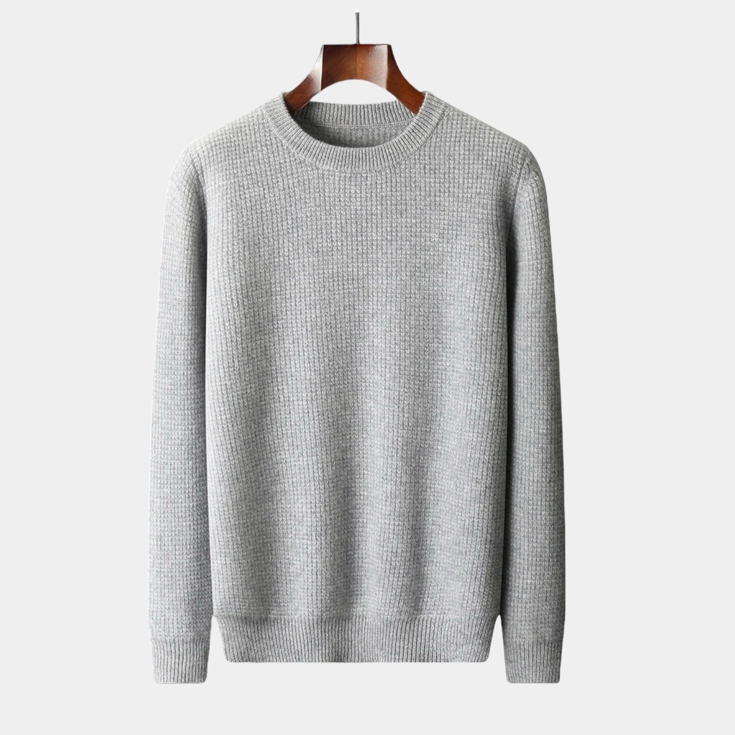 Uld quiltet sweater - Bertram