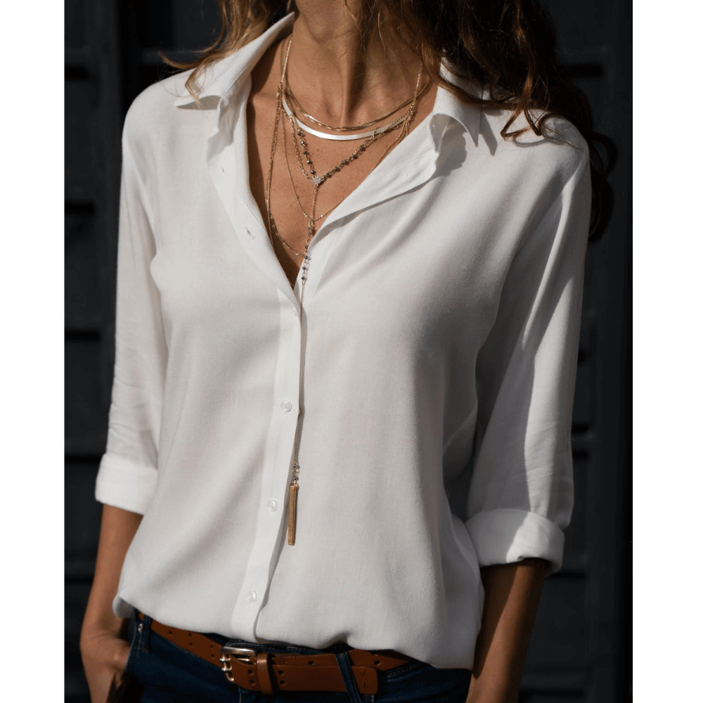 Morina - Elegant bluse til kvinder - behagelig sommer