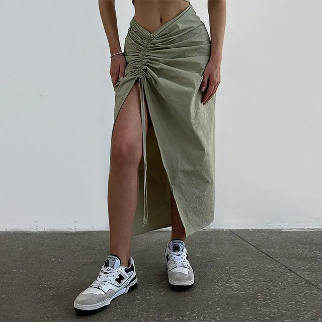 Fashion-Women-Drawstring-Pleated-Cargo-Skirts-Sexy-Front-Slits-Ruched-Streetwear-Mid-calf-Skirts-Summer-High.jpg_640x640_7d995a43-42e6-4bf3-9555-67f4499df215.webp