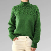 Susan - Elegant sweater med rullekrave