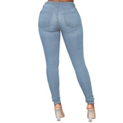 Overdimensionerede skinny jeans med stretch - Merra