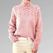 Susan - Elegant sweater med rullekrave