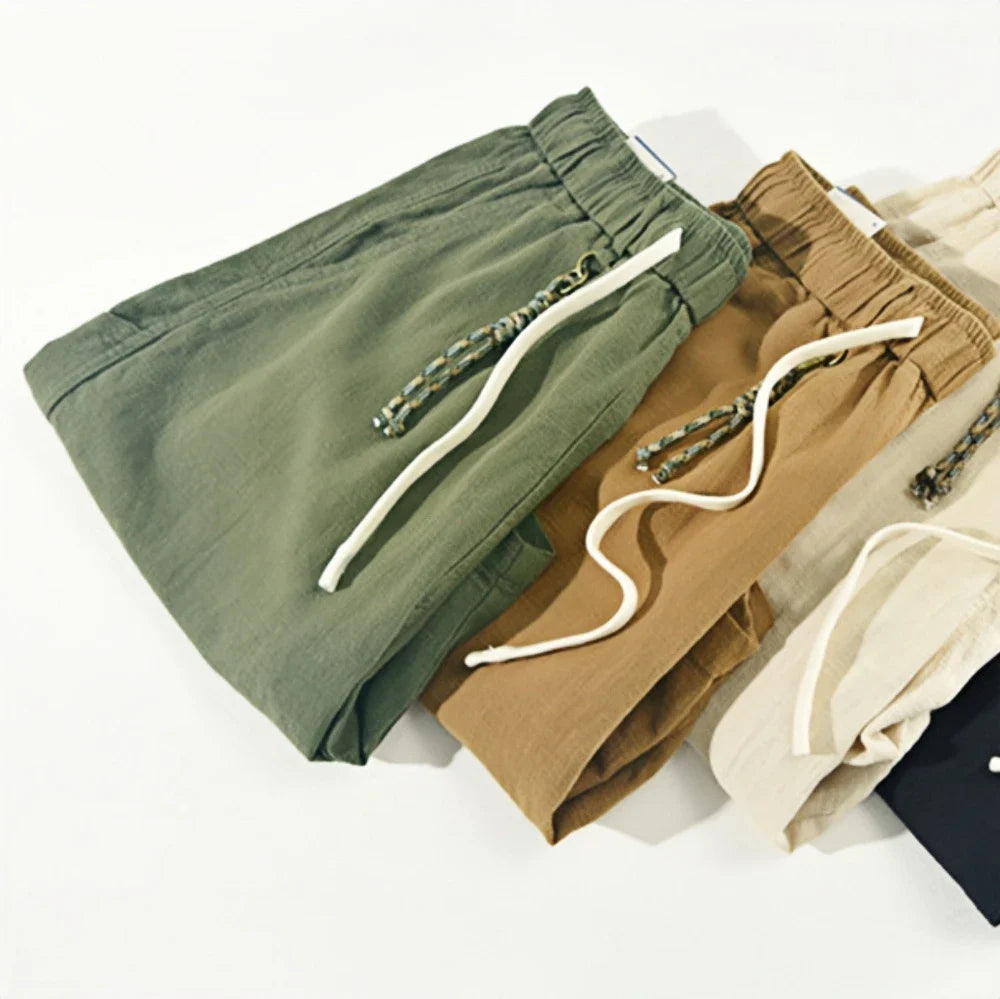 Linned Cargo Herreshorts | Sommer | Forår - Tyron