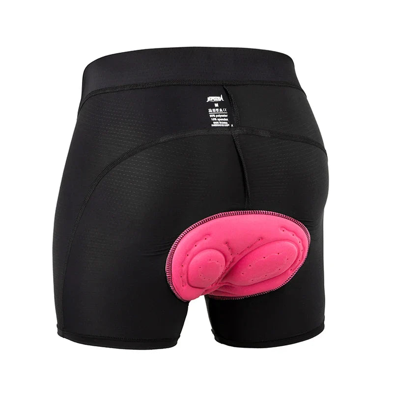 3D polstrede cykelshorts til kvinder | Komfortable cykelshorts med gelpolstring | Roxana