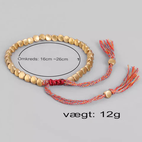 Tibetansk buddhistisk harmoni-armbånd - Melsan