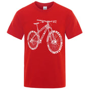 Theon - T-shirt til mænd med cykel