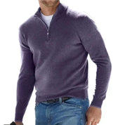 Stylish zipper sweater for men - Jacobo