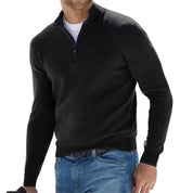 Stylish zipper sweater for men - Jacobo