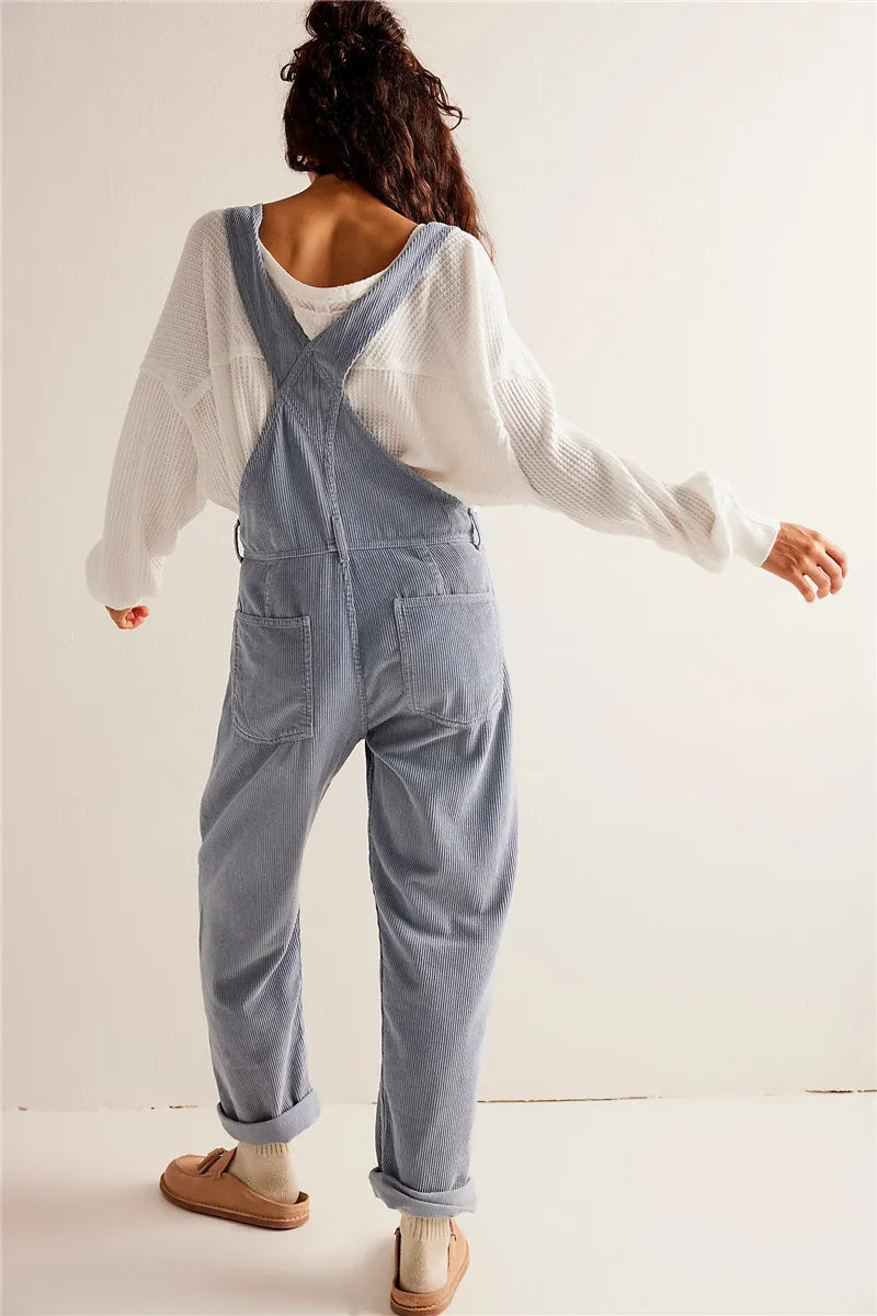 Winy - Vintage overalls i fløjl