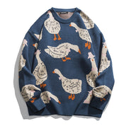 Moose | Sweatshirt til mænd med gåse- og andeprint