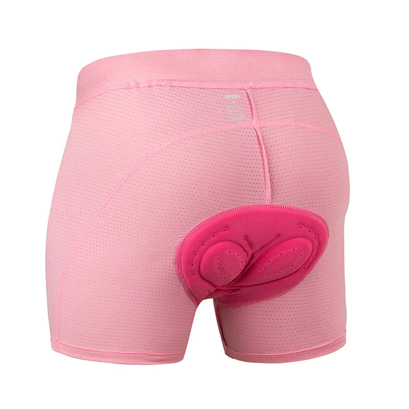 3D polstrede cykelshorts til kvinder | Komfortable cykelshorts med gelpolstring | Roxana