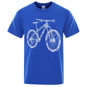 Theon - T-shirt til mænd med cykel