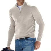 Stylish zipper sweater for men - Jacobo