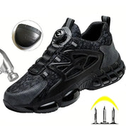 Lightweight safety shoes with Anti-Smash and Anti-Puncture protection