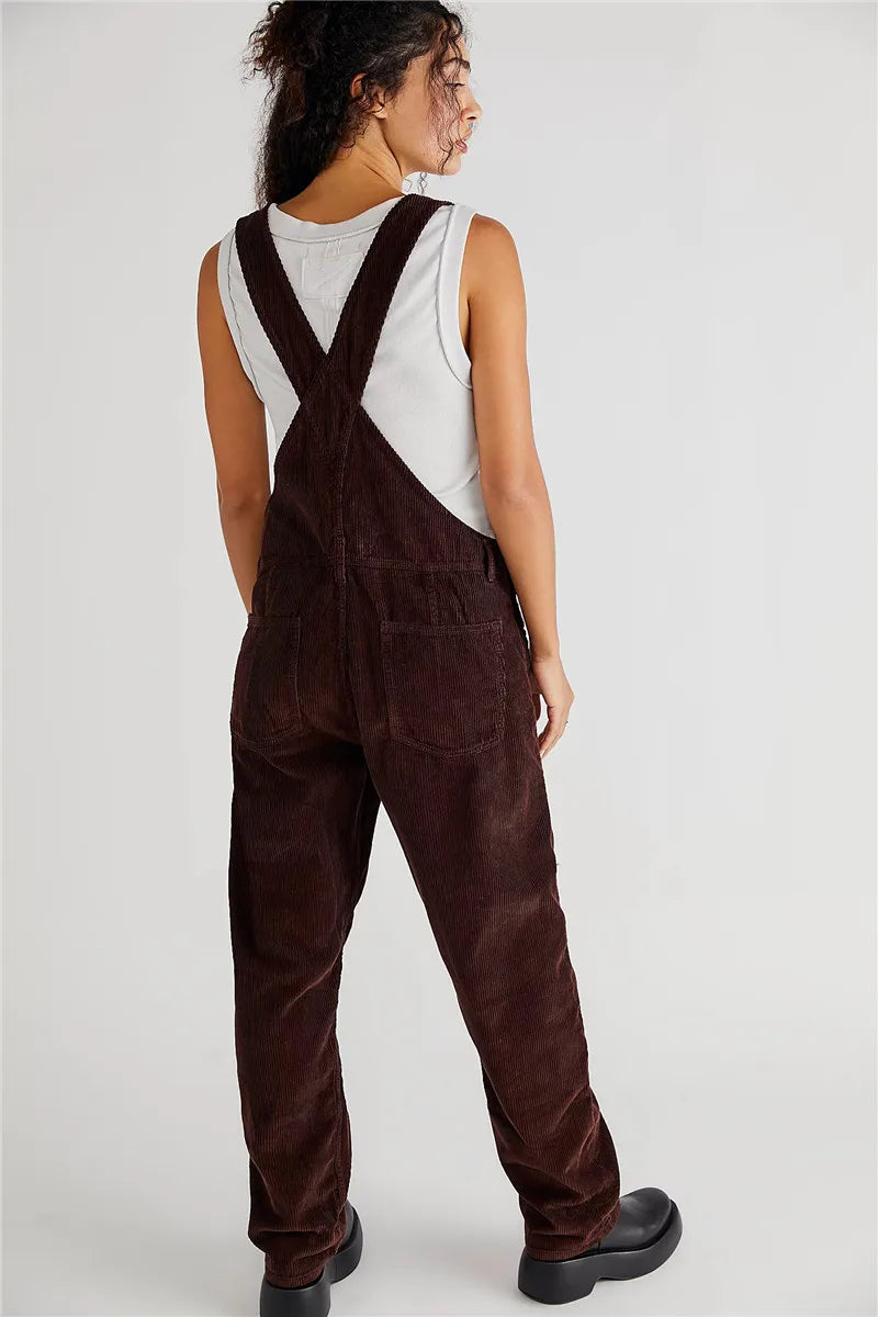 Winy - Vintage overalls i fløjl