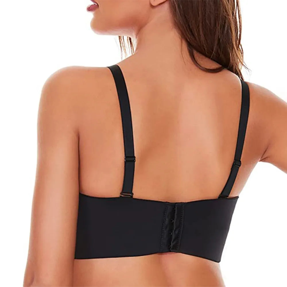 Skridsikker, konvertibel bandeau-bh i plus size - Bella