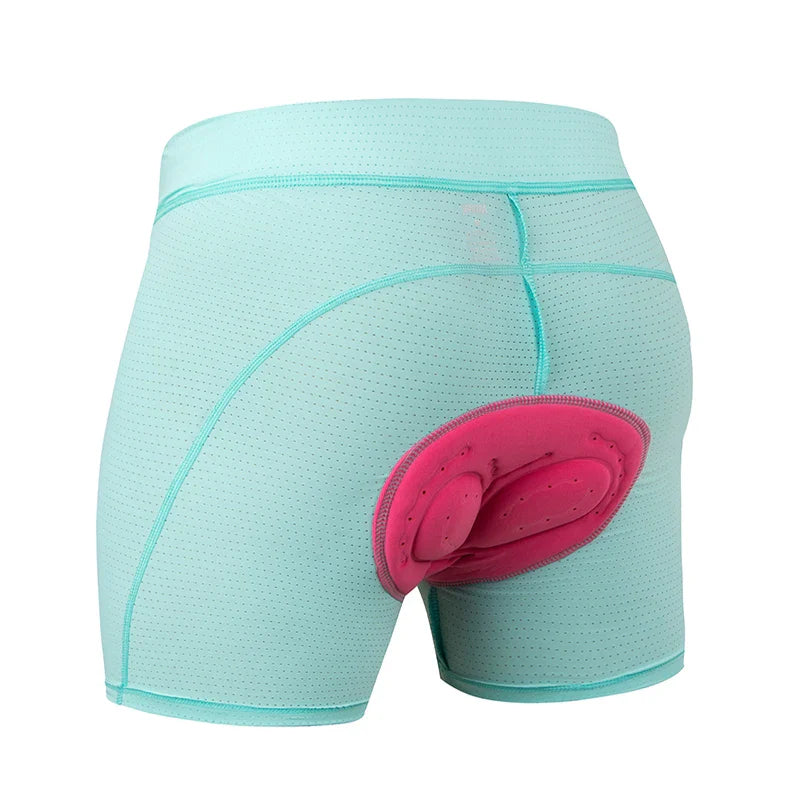 3D polstrede cykelshorts til kvinder | Komfortable cykelshorts med gelpolstring | Roxana