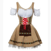 Oktoberfest kostume til kvinder | Traditionelt bayersk kostume outfit til Oktoberfest | Ceored