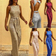 Malin | Glitter-jumpsuit til kvinder