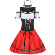 Oktoberfest dirndl kjole | Traditionel bayersk Dirndl til kvinder | Mandfrey