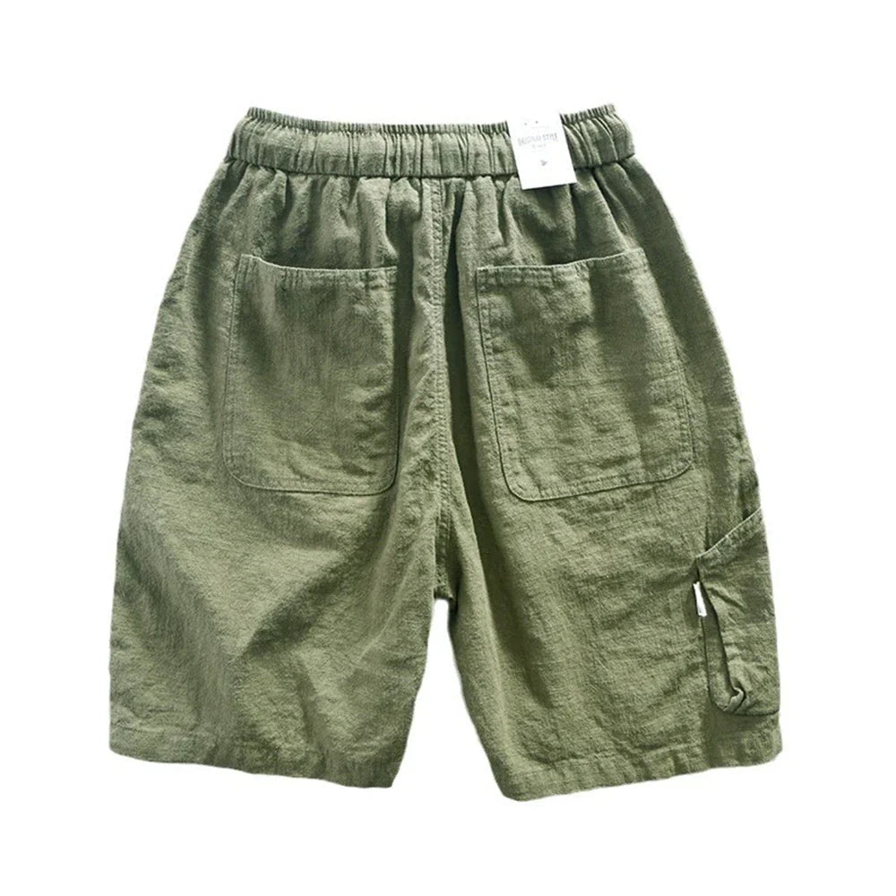 Linned Cargo Herreshorts | Sommer | Forår - Tyron