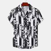 Hawaii Surf Floral Blouse til mænd