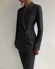 Jumina - Jakkesæt 2 dele High end elegant blazer og elegante bukser Kvinde