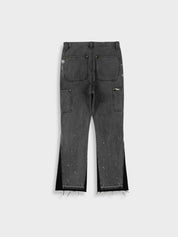 Vintage bukser herre denim jeans patched - Karl