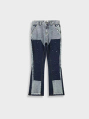 Vintage bukser herre denim jeans patched - Karl