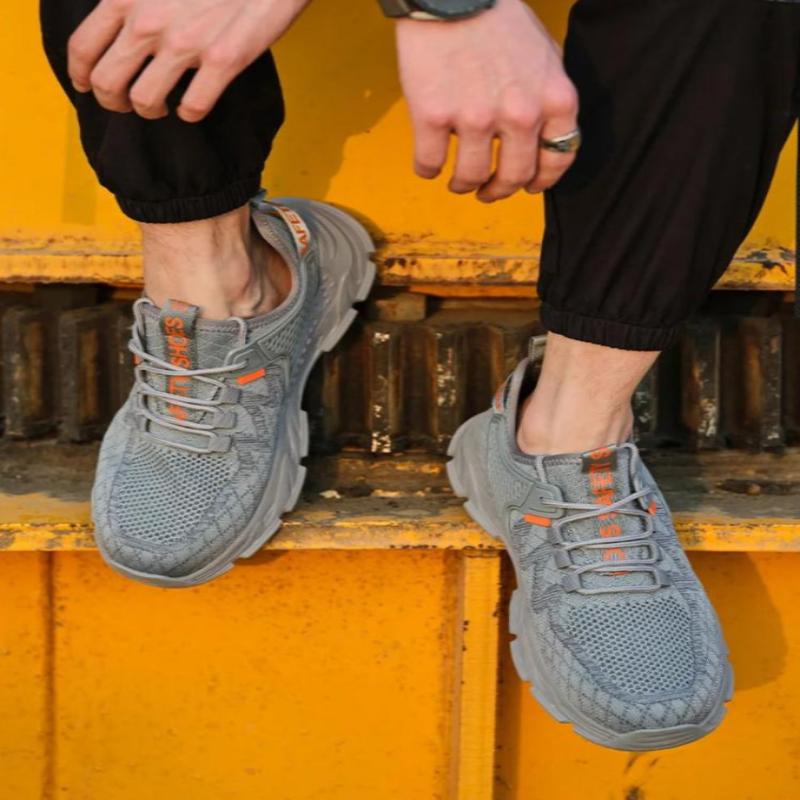 Breathable Work Sneakers for Men effective protection