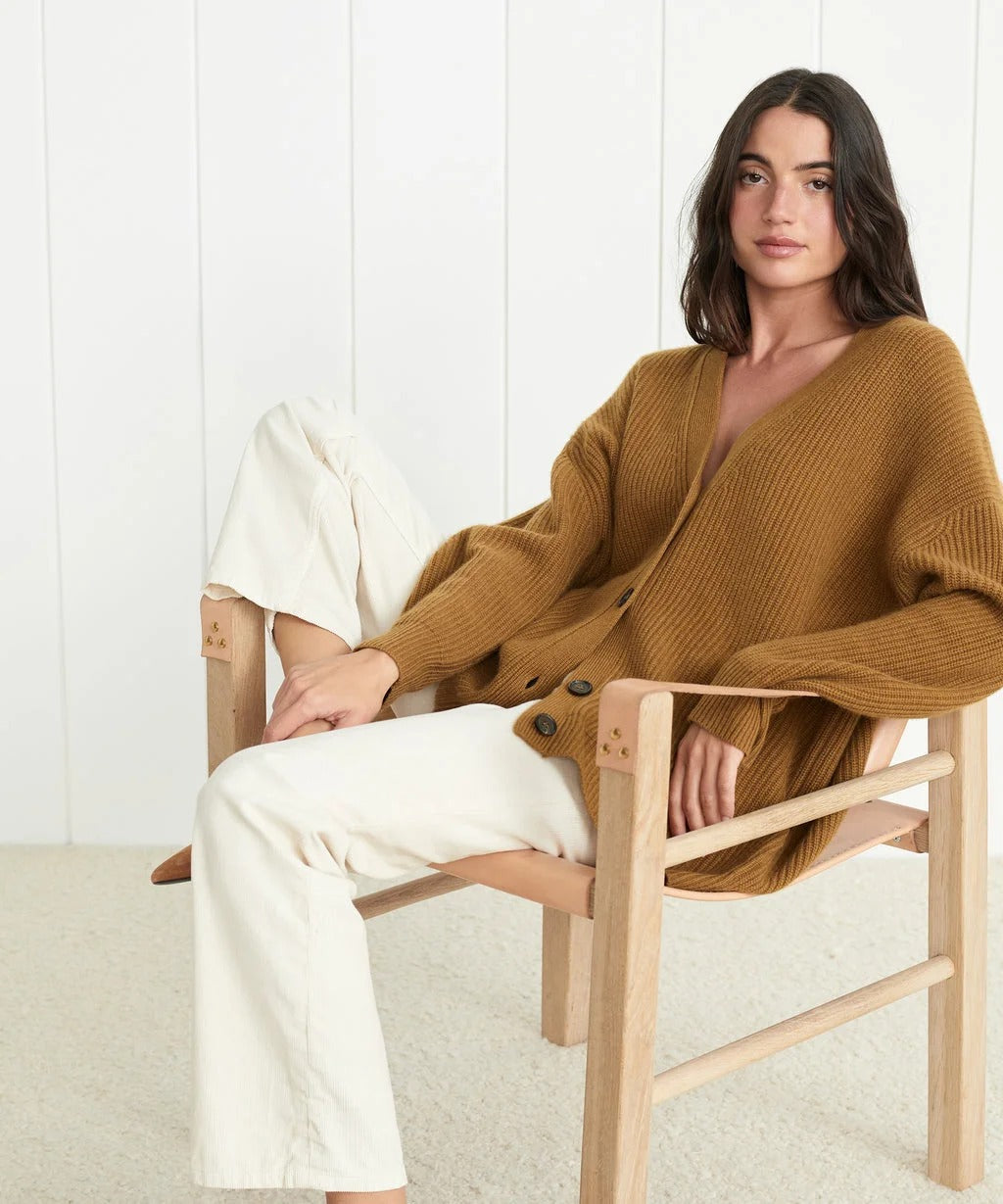 Cashmere Cocoon Cardigan - Cheryl